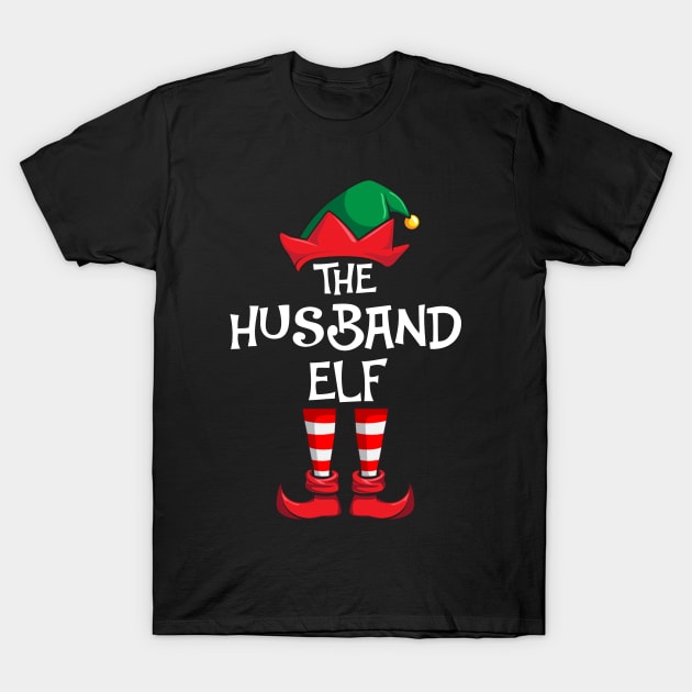 Husband Elf Matching Family Christmas T-Shirt by hazlleylyavlda